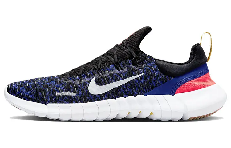 Nike Free Run 5.0 Black Concord Cinnabar