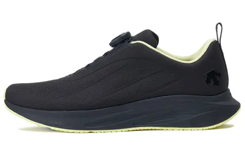 DESCENTE Enerzite Comfortable Cushioning Breathable Cushioning Breathable Low top Casual Running Shoes Women's Black