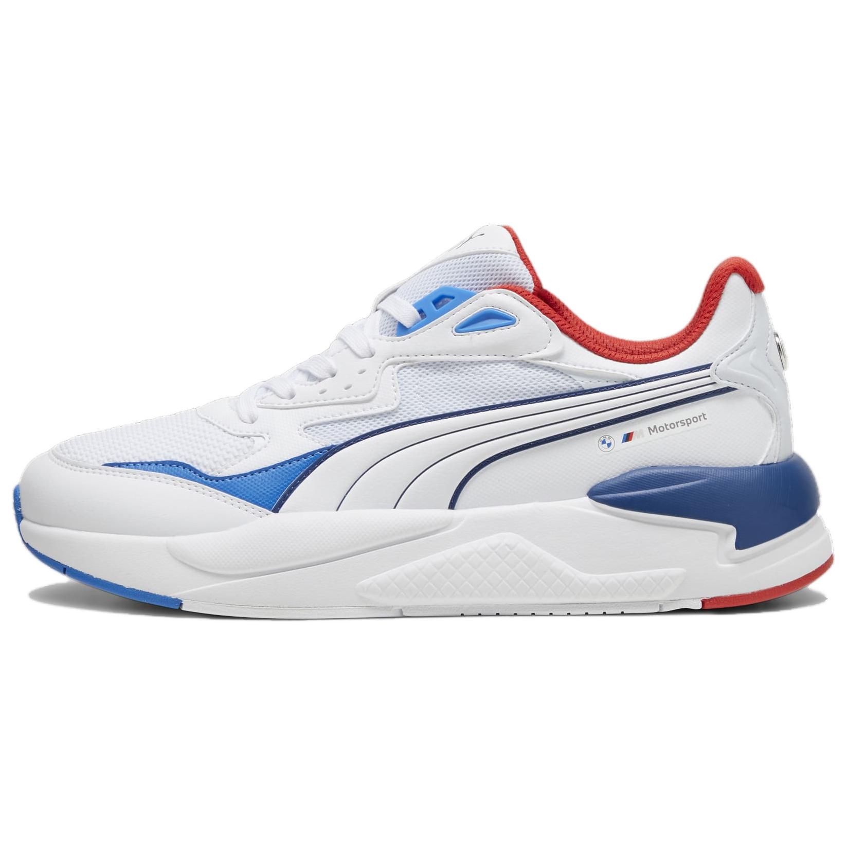 PUMA BMW M Motorsport Slip Resistant Abrasion Resistant Low top Training Running Shoes Unisex Blue White