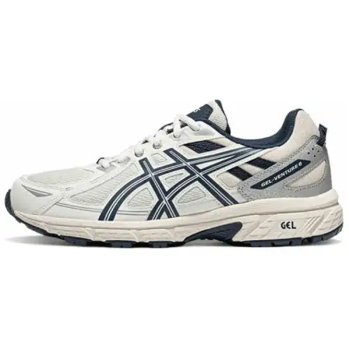 ASICS Gel Venture 6 Textile, Synthetic Leather, Mesh Slip Resistant And Breathable Low top Trail Running City Commuting