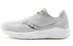 Saucony Guide 14 Abrasion Resistant Breathable Support Low top Running Shoes Women's Beige Gray
