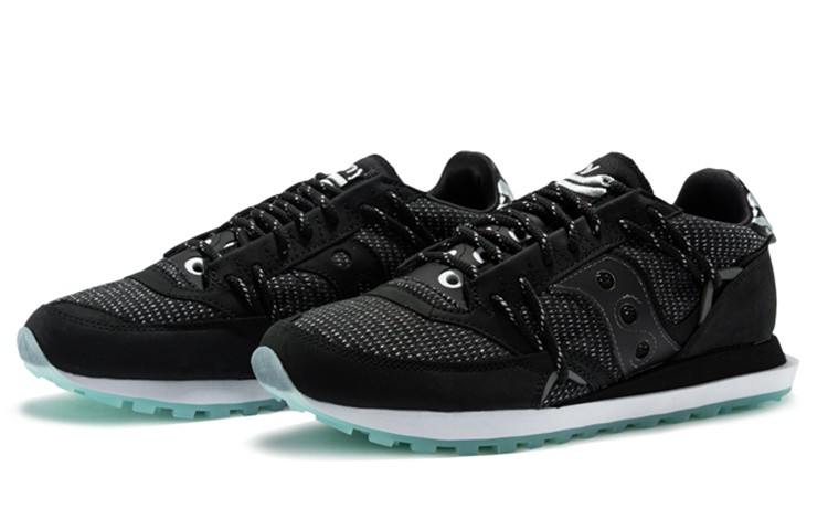 saucony Jazz DST Black Reflective
