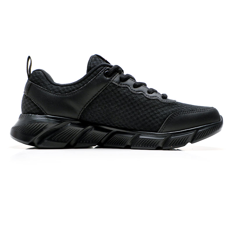 XTEP Breathable And Lightweight Low top Casual Running Shoes Women’s Black Gold