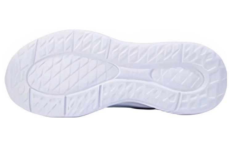 XTEP Comfortable Fabric Cushioning Slip Resistant Abrasion Resistant Low top Running Shoes Women’s White Purple Blue