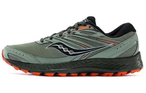 Saucony Cohesion 13 TR Low top Running Shoes Men's Yellow Green