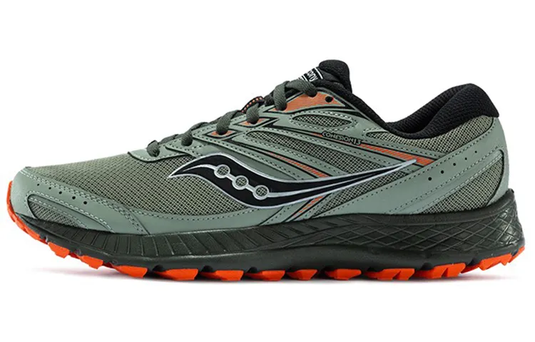 Saucony Cohesion 13 TR Low top Running Shoes Men's Yellow Green