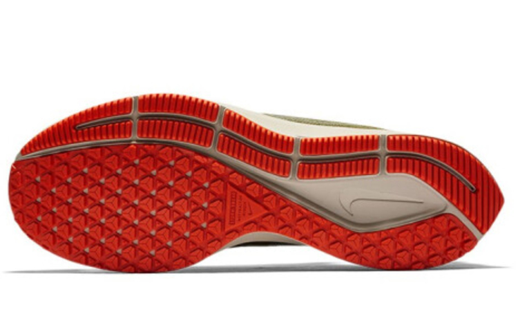 Мужские кроссовки Nike Pegasus 35 Shield "Olive Flak" (оливковые) — 橄榄绿 — фото 6