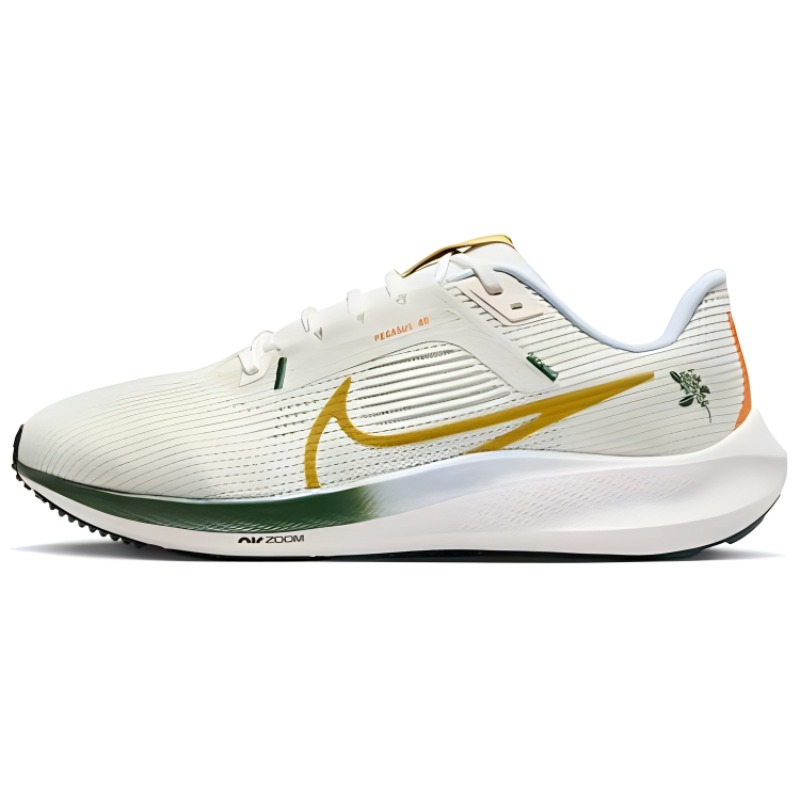 Nike Air Zoom Pegasus 40 Comfortable Low Top Casual Training Running Shoes Men's Beige