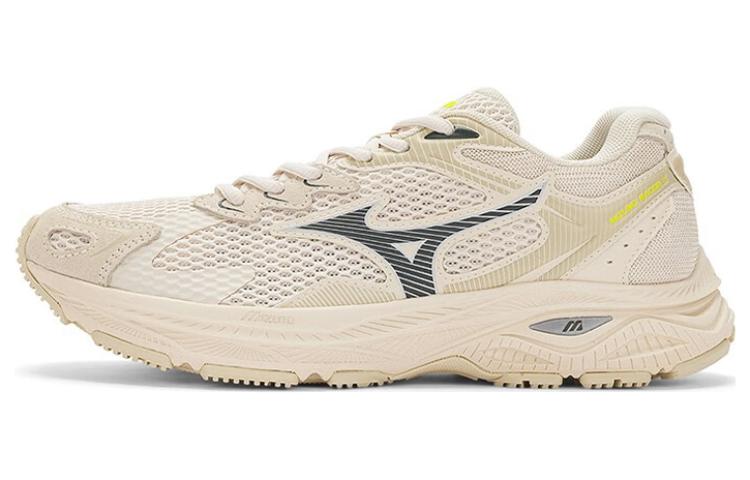 Mizuno Racer S Slip Resistant Abrasion Resistant Slip Resistant Abrasion Resistant Low top Running Shoes Unisex Ecru