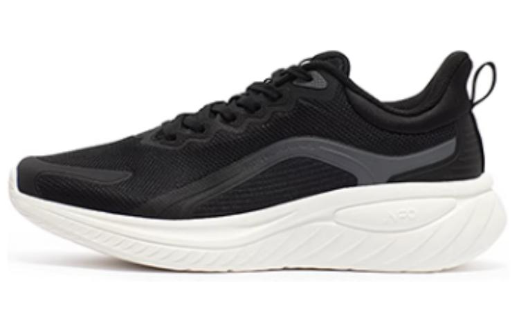 361° SoftStep 3.0 Cushioning Abrasion Resistant Breathable Low top Running Shoes Men's Black White