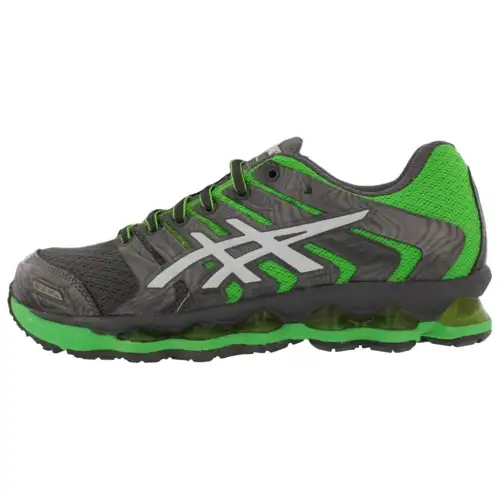ASICS Gel Excite 3 Abrasion Resistant Low top Running Shoes Women's Gray Green