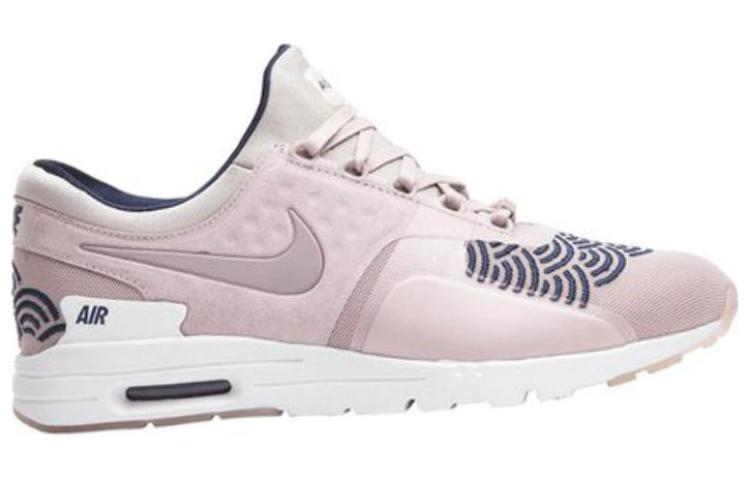 Женские кроссовки Nike Air Max Zero (розово-белые) — Розовый / белый — фото 2