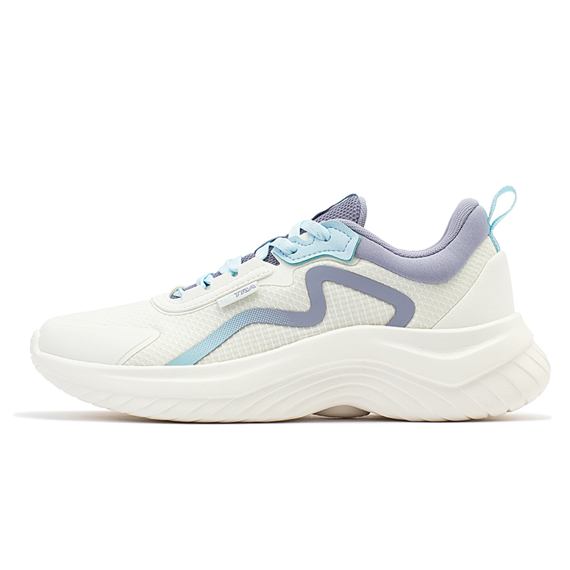 361° Breathable And Lightweight Low top Carbon Plate Running Shoes Women’s White Purple