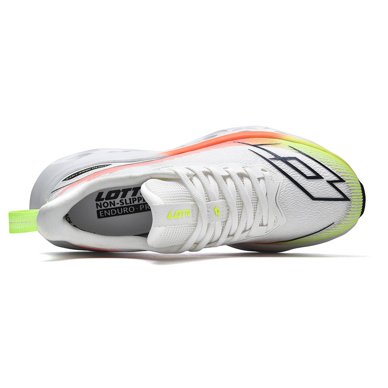 LOTTO Slip Resistant Abrasion Resistant Low top Running Shoes Women’s Neon Green