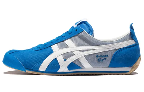 Onitsuka Tiger Running Shoes Unisex Low Top White/Blue/Silver