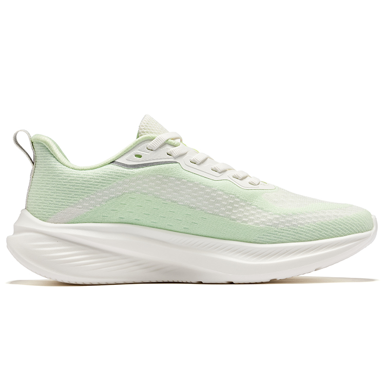 Erke Cushioning Rebound Breathable Low top Running Shoes Women’s Microcrystal White Teal