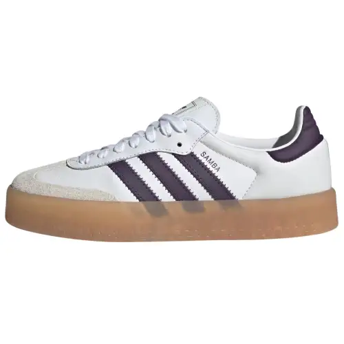 Sambae Wmns Adidas Originals 'White Aurora Plum Gum' Women's