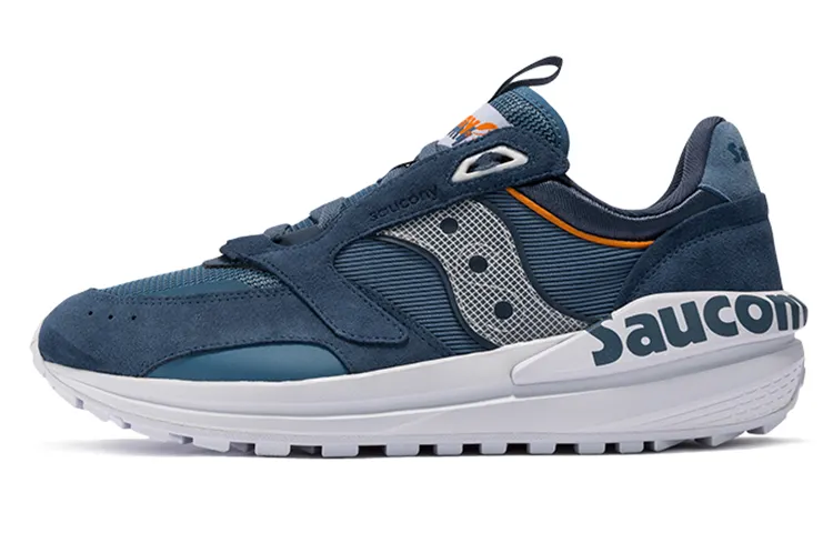 Saucony Textile, Synthetic Leather Cushioning Slip Resistant Abrasion Resistant Breathable Low top Running Shoes Men's