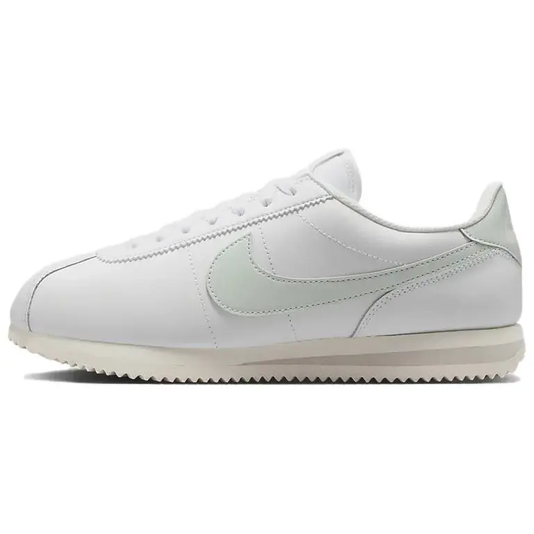 Nike Cortez Leather Summit White Light Silver Women's