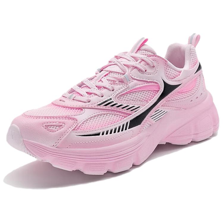 XTEP Abrasion Resistant Breathable Low top Running Shoes Women’s Pink