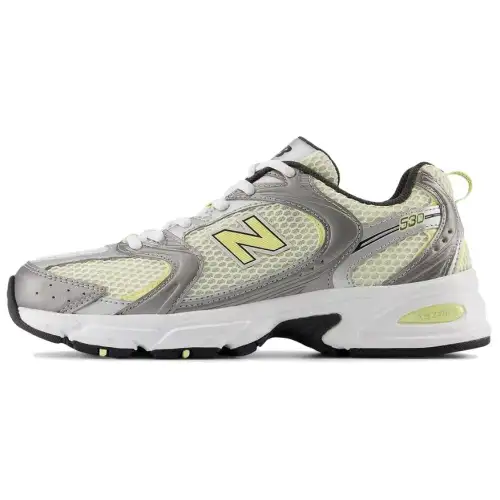 530 New Balance 'Silver Metallic Parchment'
