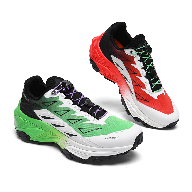 GLUNA Cushioning Coverage Impact Resistant Support Abrasion Resistant Lightweight Slip Resistant Low top Trail Running