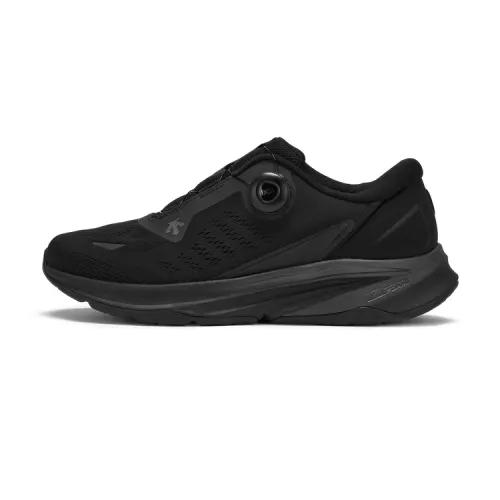 DESCENTE RUNNING Mesh Breathable Support Rebound Low top Training City Commuting Sports Running Shoes Men's Black