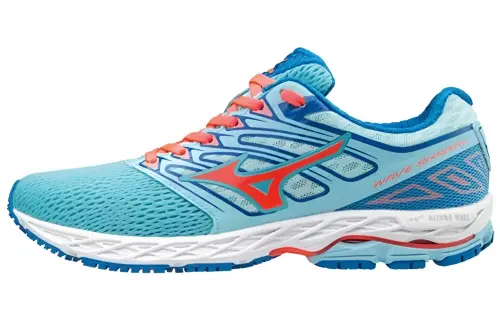 Mizuno Shadow Azul Naranja Lightweight Wear resistant Blue Women's