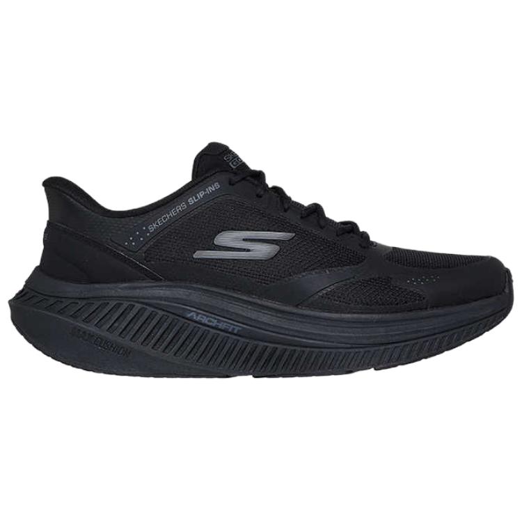 Skechers Slip Ins Wear resistant And Lightweight Low top Casual City Commuting Running Shoes Men’s Black