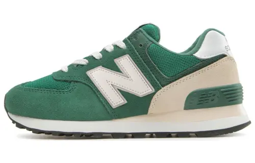 New Balance 574 Green White Green