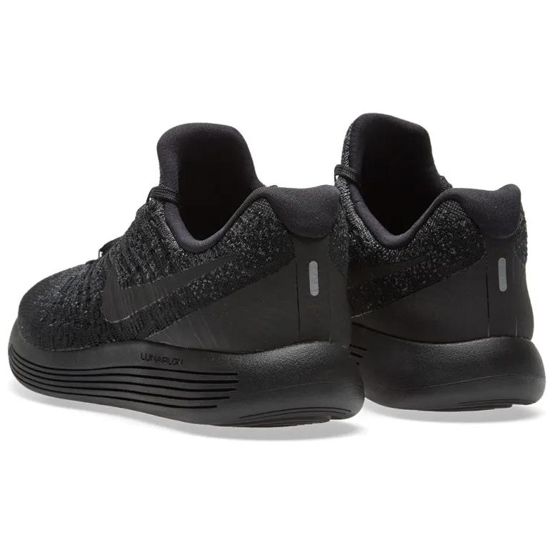 Nike Lunar Epic Low Flyknit 2 Black Dark Grey