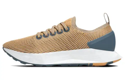 Allbirds Tree Flyer Slip Resistant Low top Running Shoes Women's Autumn Wood Yellow