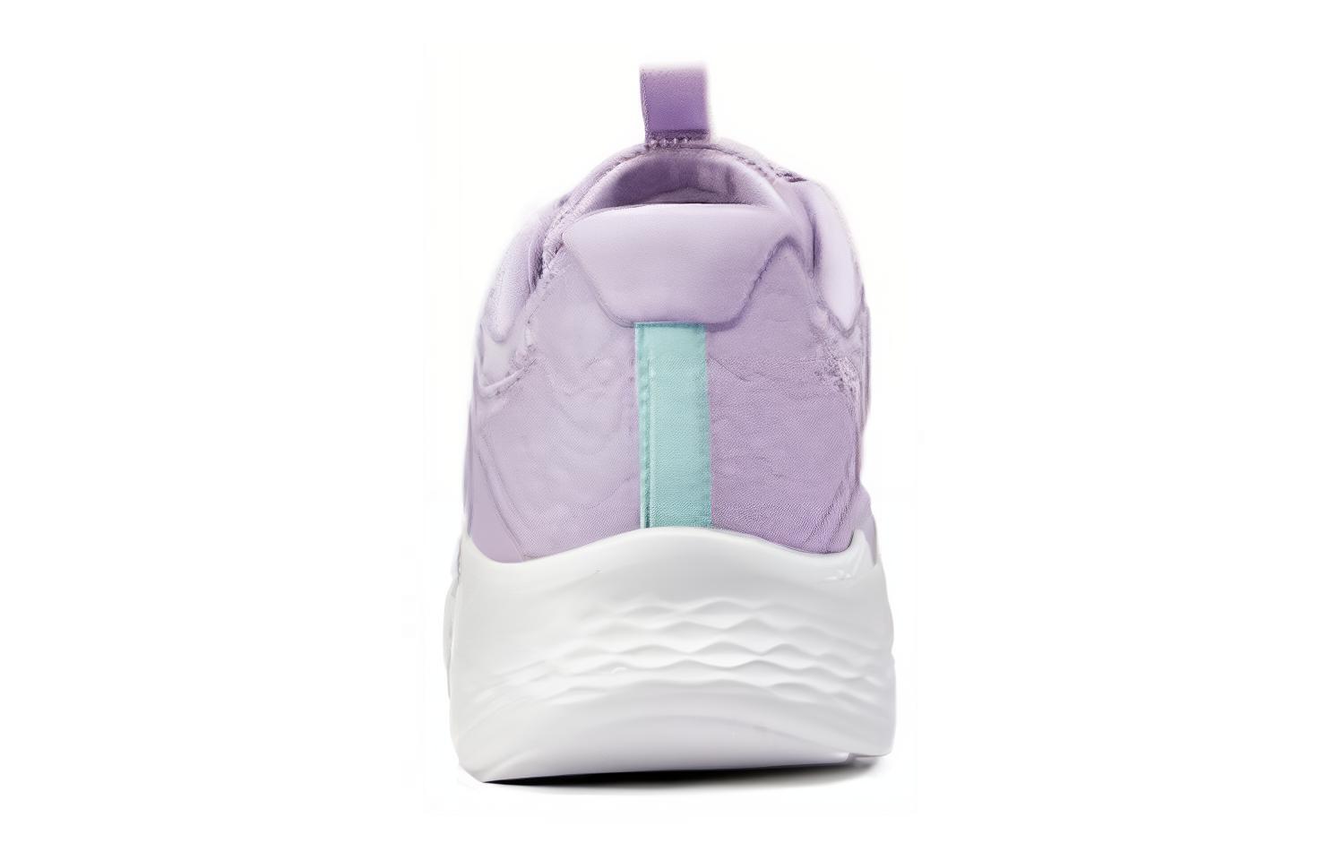 Skechers Sport Fabric Cushioning Abrasion Resistant Cushioning, Wear Resistant Low top Running Shoes Women’s Purple