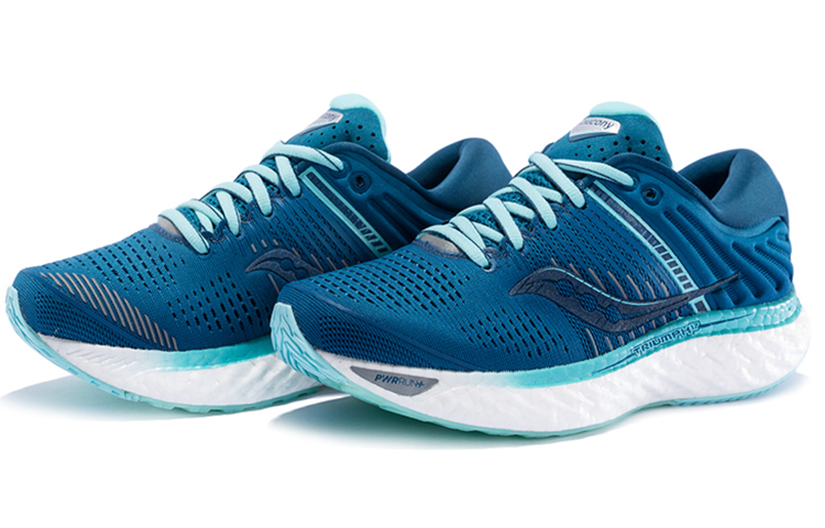 saucony Women’s Triumph 17 Wide ‘Blue Aqua’