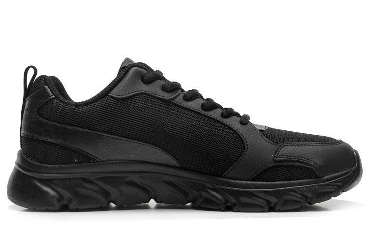 Anta Mesh Slip Resistant, Abrasion Resistant, Breathable Low top Running Shoes Men’s Black Gray Gold