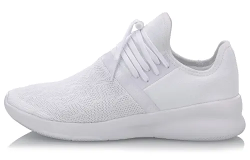 Li Ning Cloud Collection Slip Resistant, Abrasion Resistant, Lightweight Low top Sports Casual Shoes Men's White