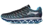 Li Ning Shadow 1.0 Cushioning Slip Resistant Breathable Low top Running Shoes Unisex Black Blue