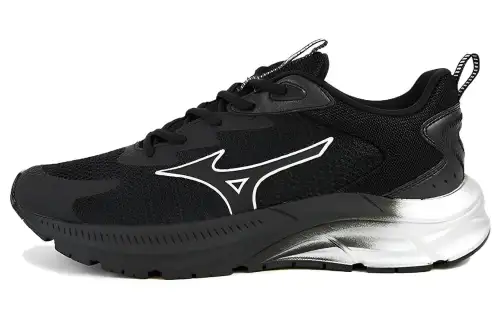 Mizuno Low Top 'Shock Absorption NonSlip Durable Black White'