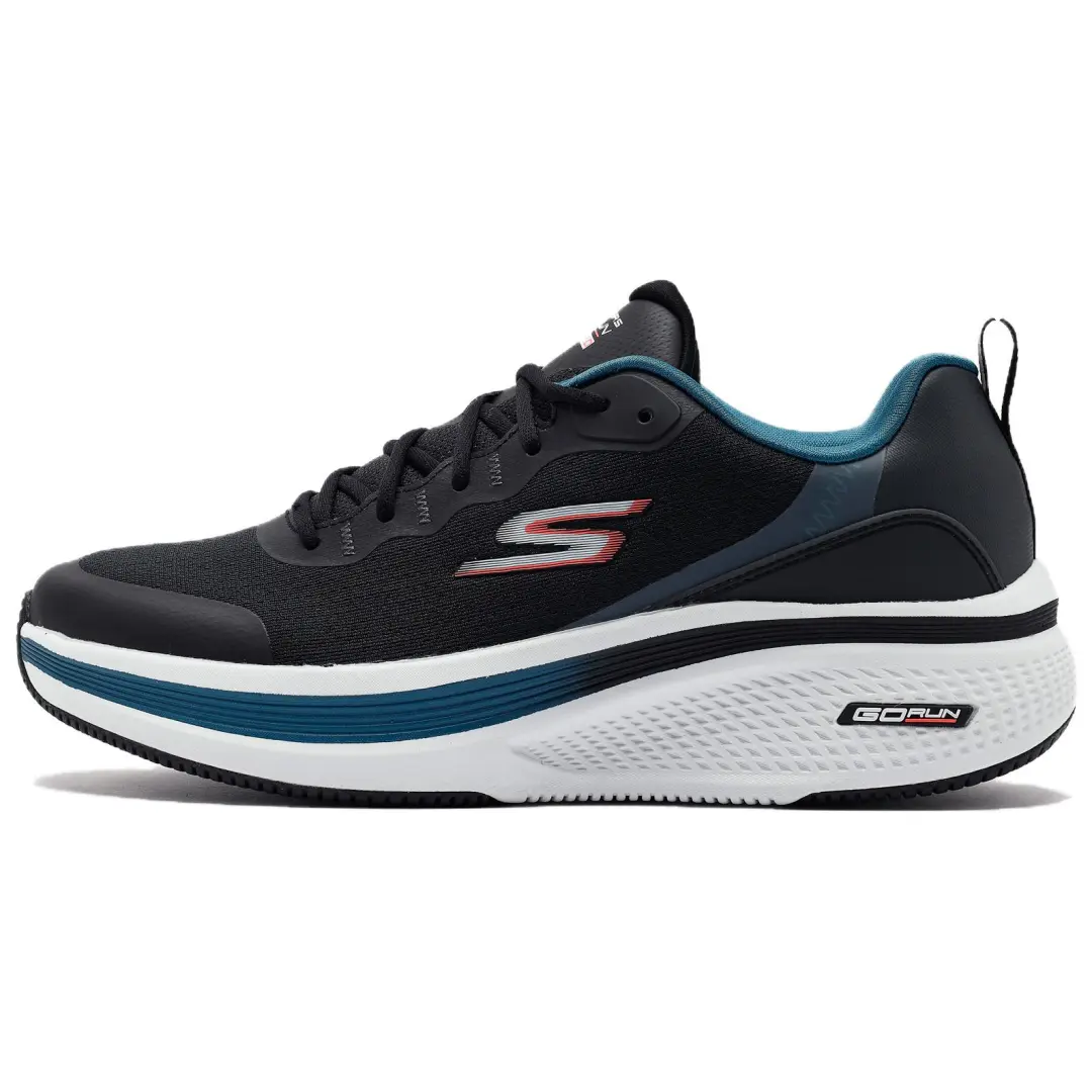 Skechers GO RUN Elevate 2.0 Cushioning Coverage Low top Training Long Distance Running Shoes Men's Black