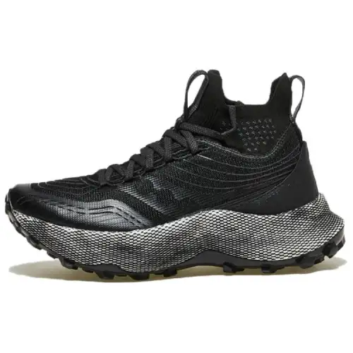 Saucony Endorphin Trail Mid Black Gravel