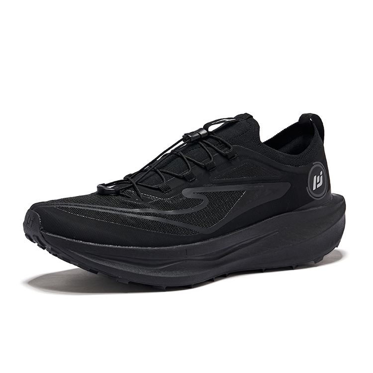 Erke Mugen PRO Running Shoes Men’s Low Top Jet Black