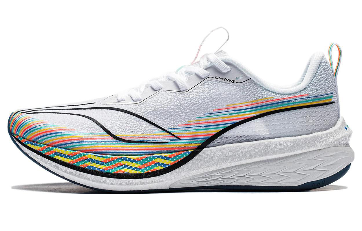Li Ning Red Hare 6 Pro Versatile Cushioning Abrasion Resistant Breathable Low top Running Shoes Women’s Standard White