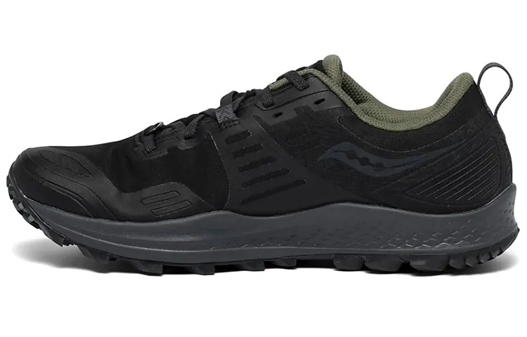 Saucony Running Shoes Men's Low Top Black
