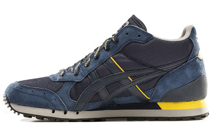 Onitsuka Tiger Colorado Eighty Five Running Shoes Unisex Mid Top Blue/Yellow