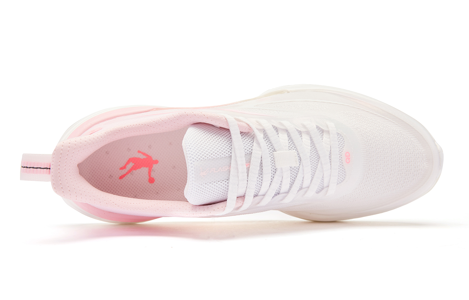 QIAODAN Flying Shadow Team2.0 Cushioning Slip Resistant Abrasion Resistant Low top Q KUNGFU PRO Sprint Running Shoes