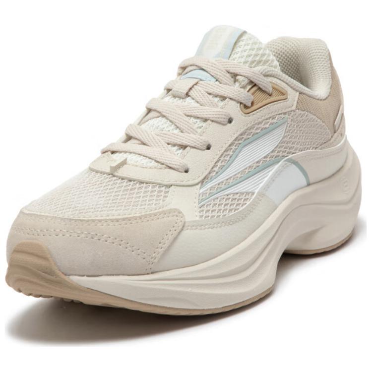 361° Classic Vintage Cushioning Slip Resistant Low top Casual Running Shoes Women’s Beige Brown