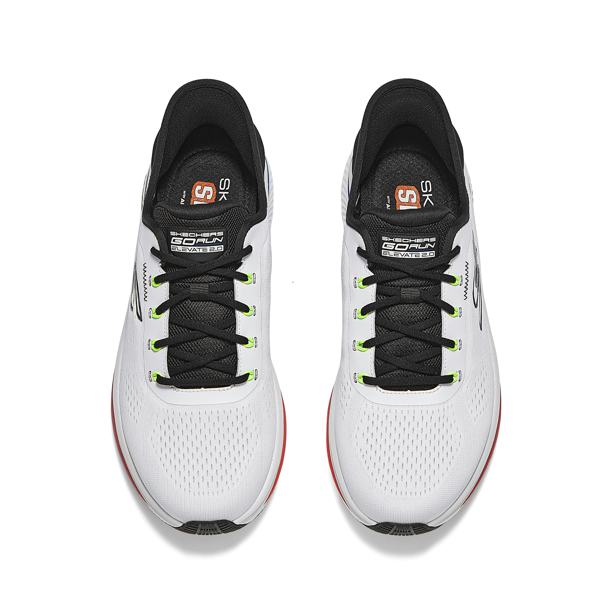 Skechers GO RUN Elevate 2.0 Mesh Lightweight Cushioning Abrasion Resistant Breathable Low top Running Shoes Men’s