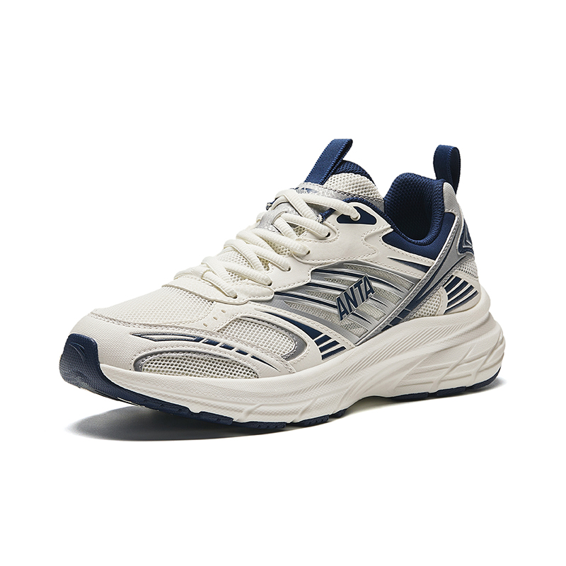 Anta Light year Cushioning Slip Resistant Breathable Height Increasing Low top Casual Running Shoes Men’s