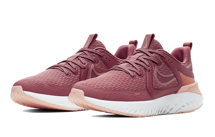 Женские кроссовки Nike Legend React 2 (красный / серый) — фото 3