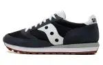 Saucony Jazz 81 Slip Resistant Abrasion Resistant Low top Running Shoes Unisex Black Gray